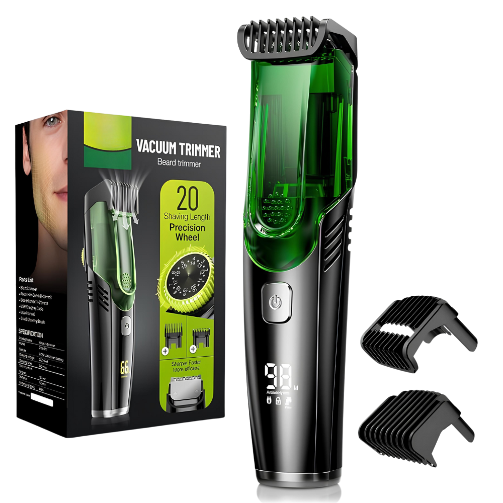 Awnory Vacuum Beard Trimmer
