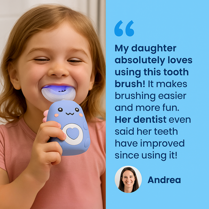 HappyTeeth™ 360º Ultrasonic Auto Toothbrush