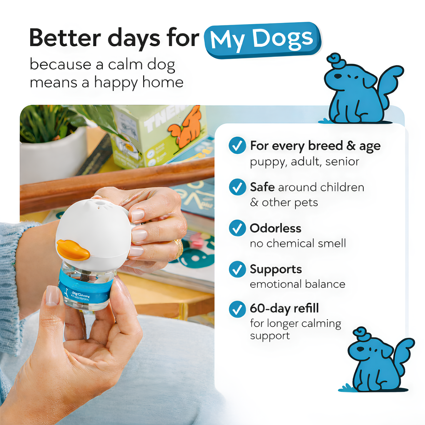 PawHaven™ Dog Calming Diffuser Kit