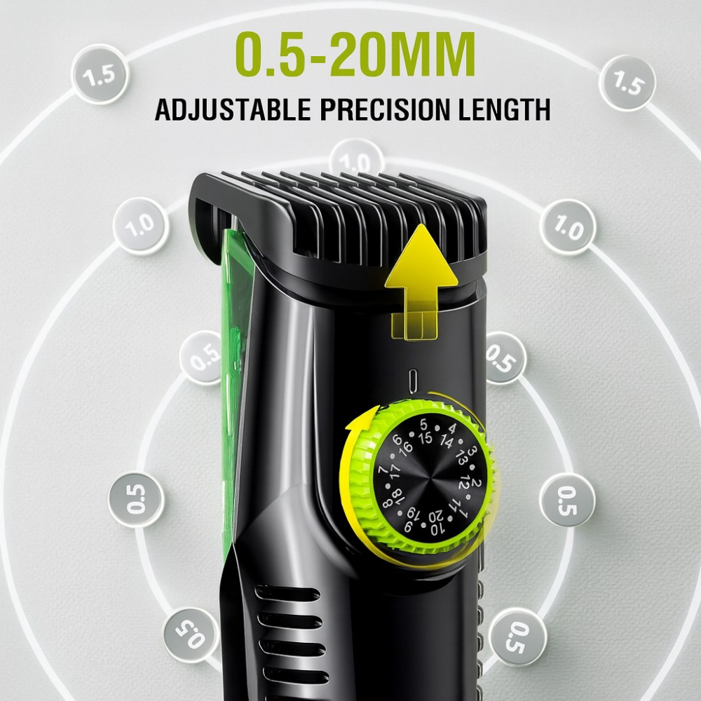 Awnory Vacuum Beard Trimmer