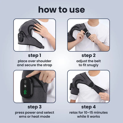 TheraPro™ 3-in-1 Shoulder Relief Massager