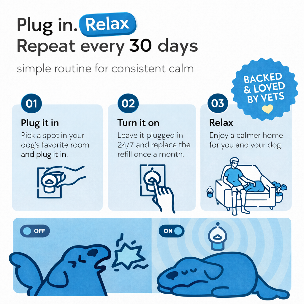 PawHaven™ Dog Calming Diffuser Kit