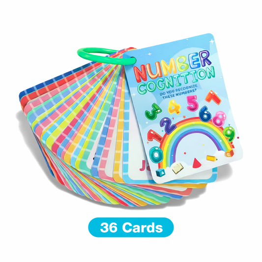 Number Counting Flash Cards