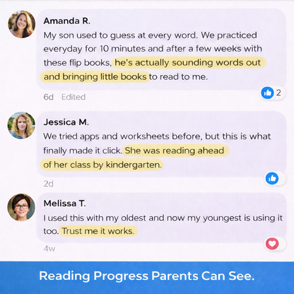 LittleReader™ Word Family Flip Books