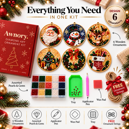Diamond Art Ornament Kit